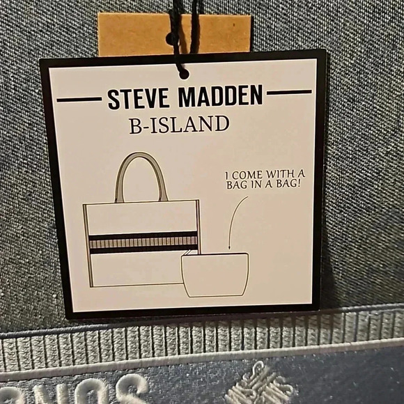 STEVE MADDEN TOTE 2 IN 1 CROSSBODY BAG - Picture 3 of 9